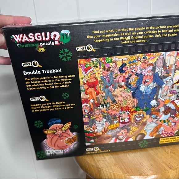 SEALED Wasgij?? Christmas Puzzle #11 Jumbo Quality - Picture 7 of 8